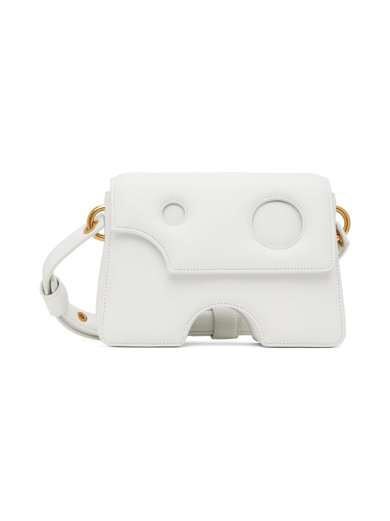 White Burrow-22 Shoulder Bag - 1