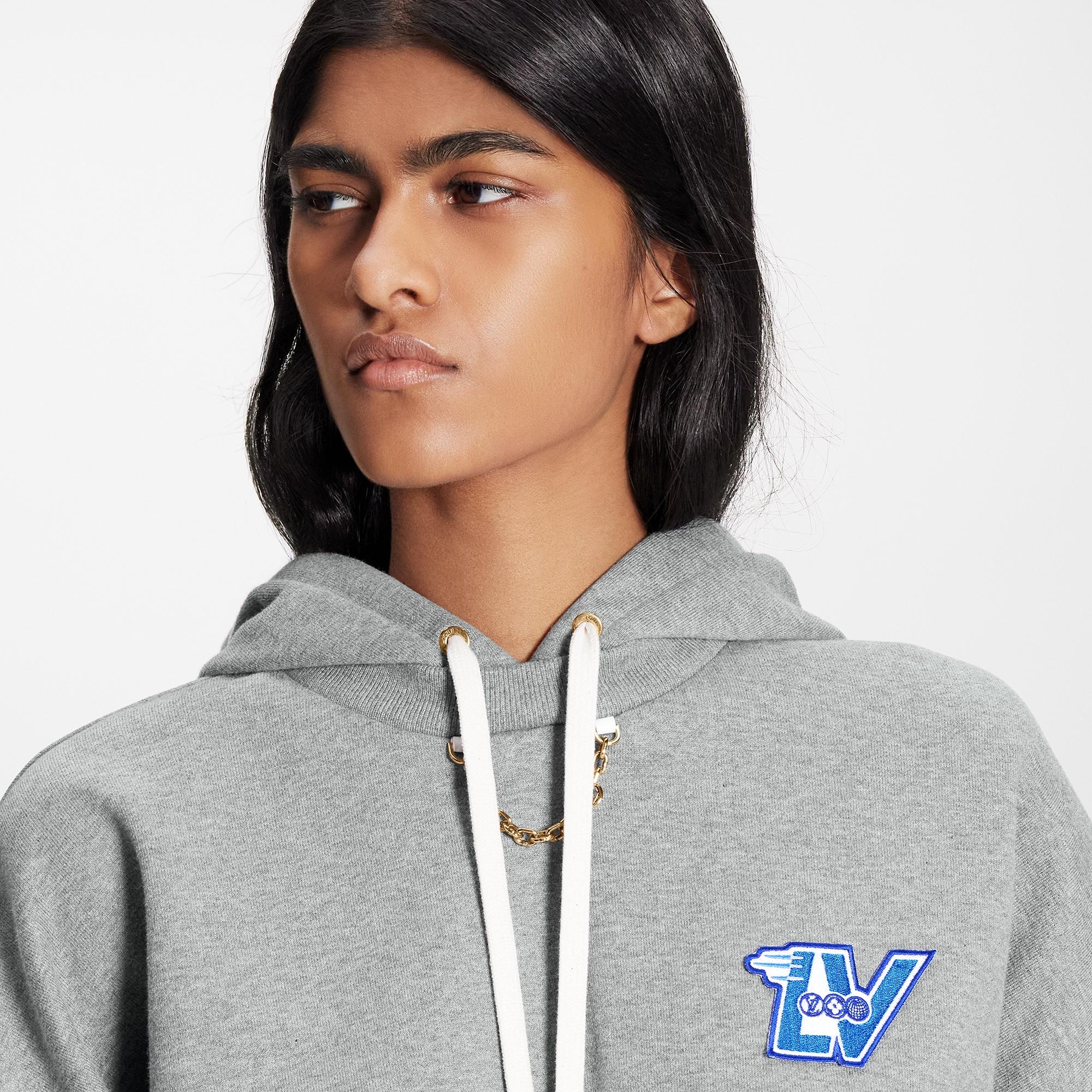 LV Flight Mode Cropped Hoodie - 4