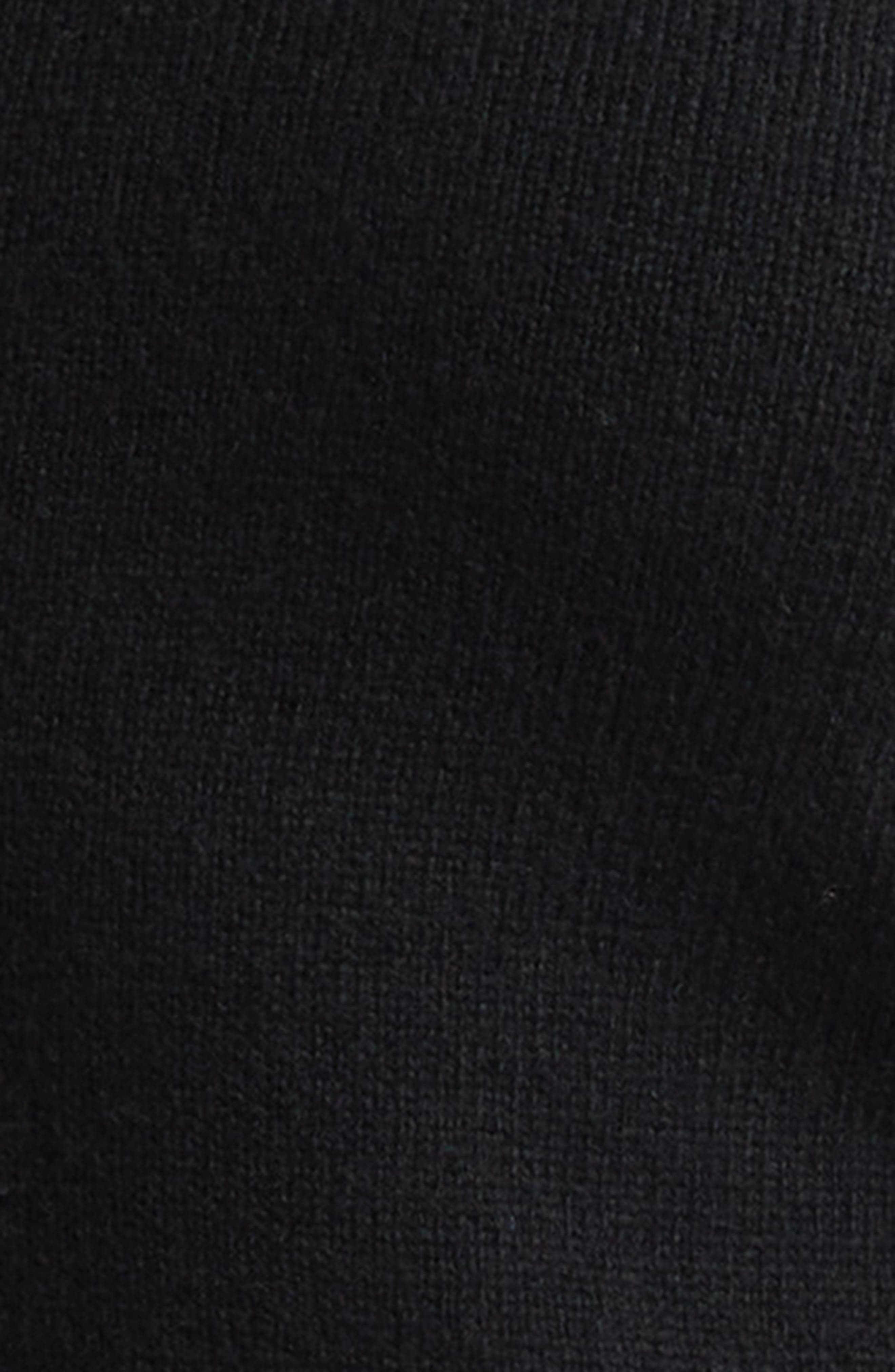 Sacai Crewneck Wool Sweater in Black at Nordstrom - 7
