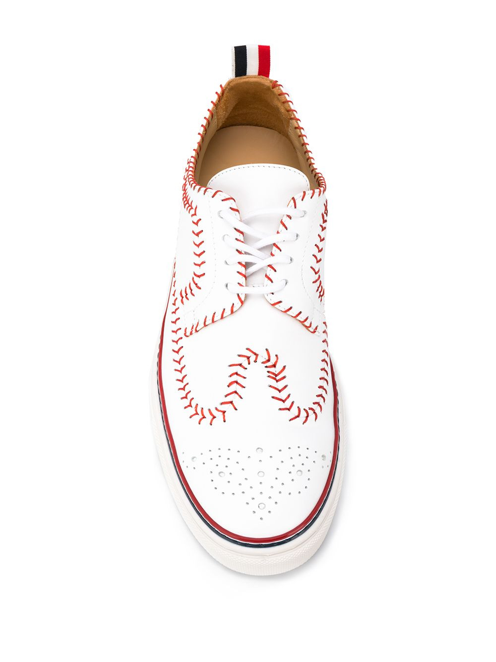 baseball stitching sneakers - 4