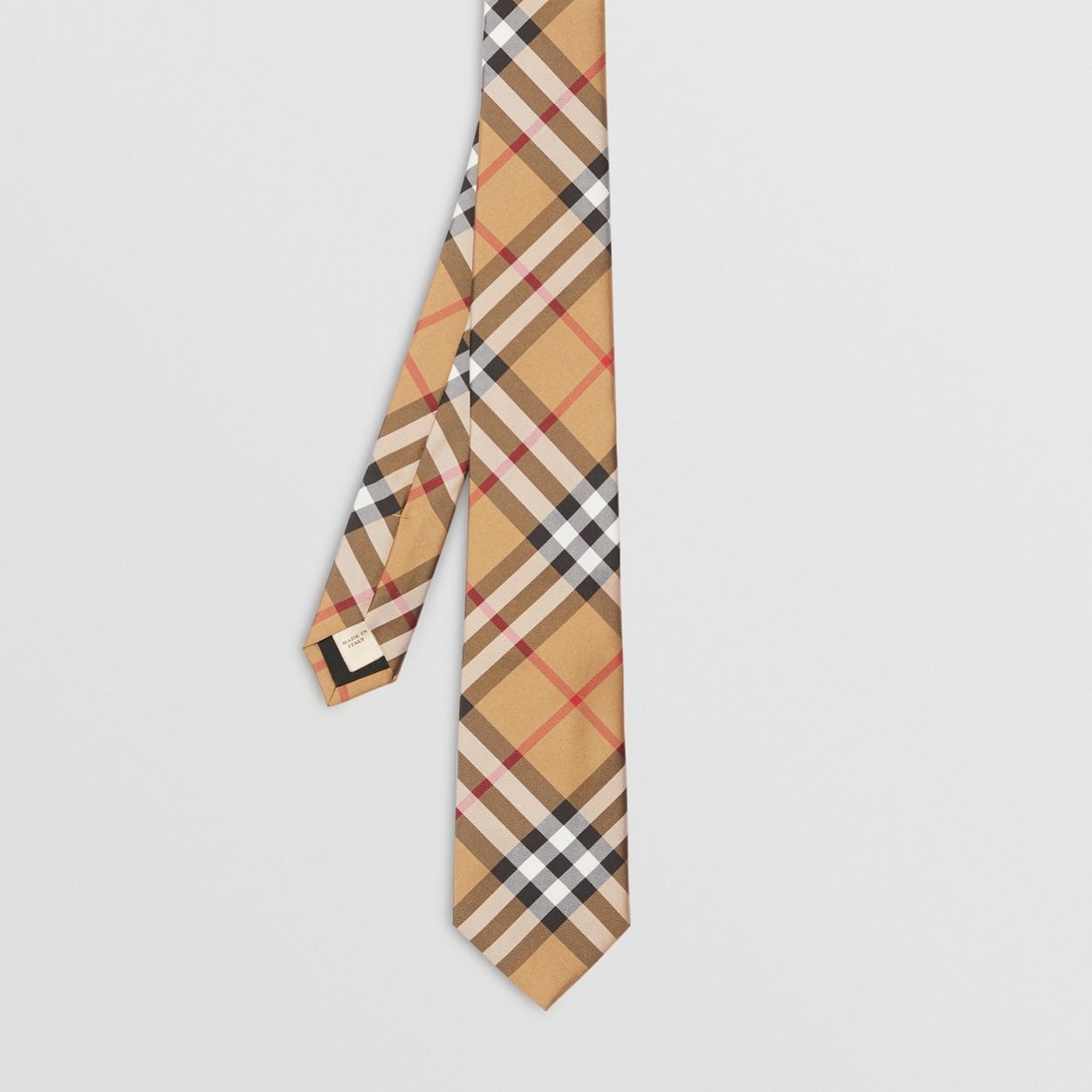 Modern Cut Vintage Check Silk Tie - 6