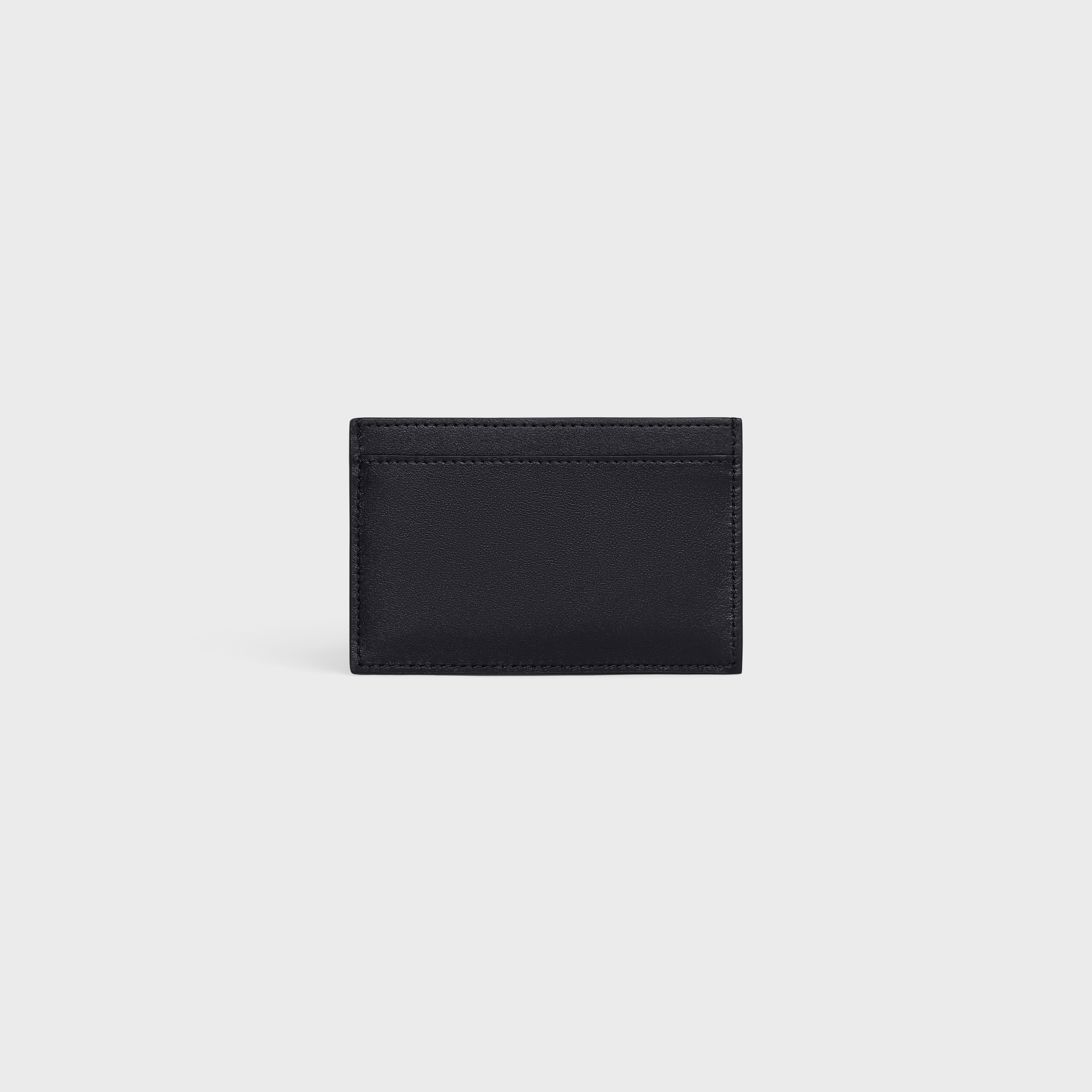 Card holder in Smooth Calfskin with Celine Print - 3