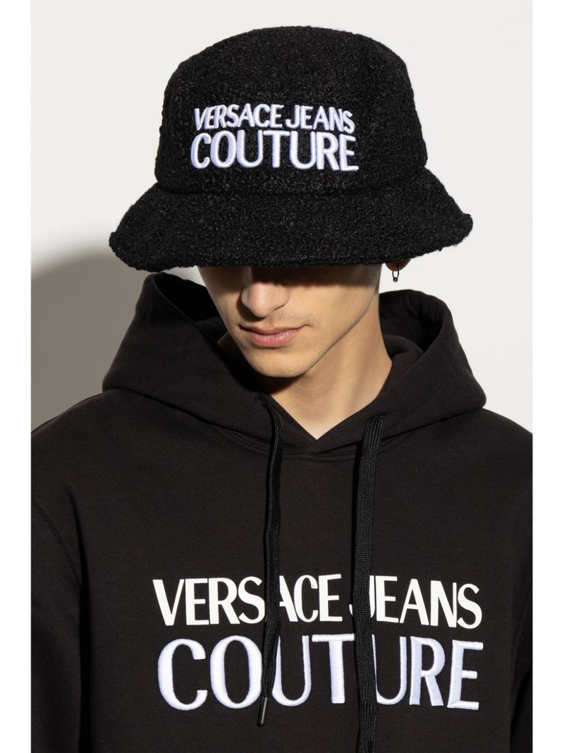 VERSACE JEANS COUTURE logo-embroidered bucket hat outlook