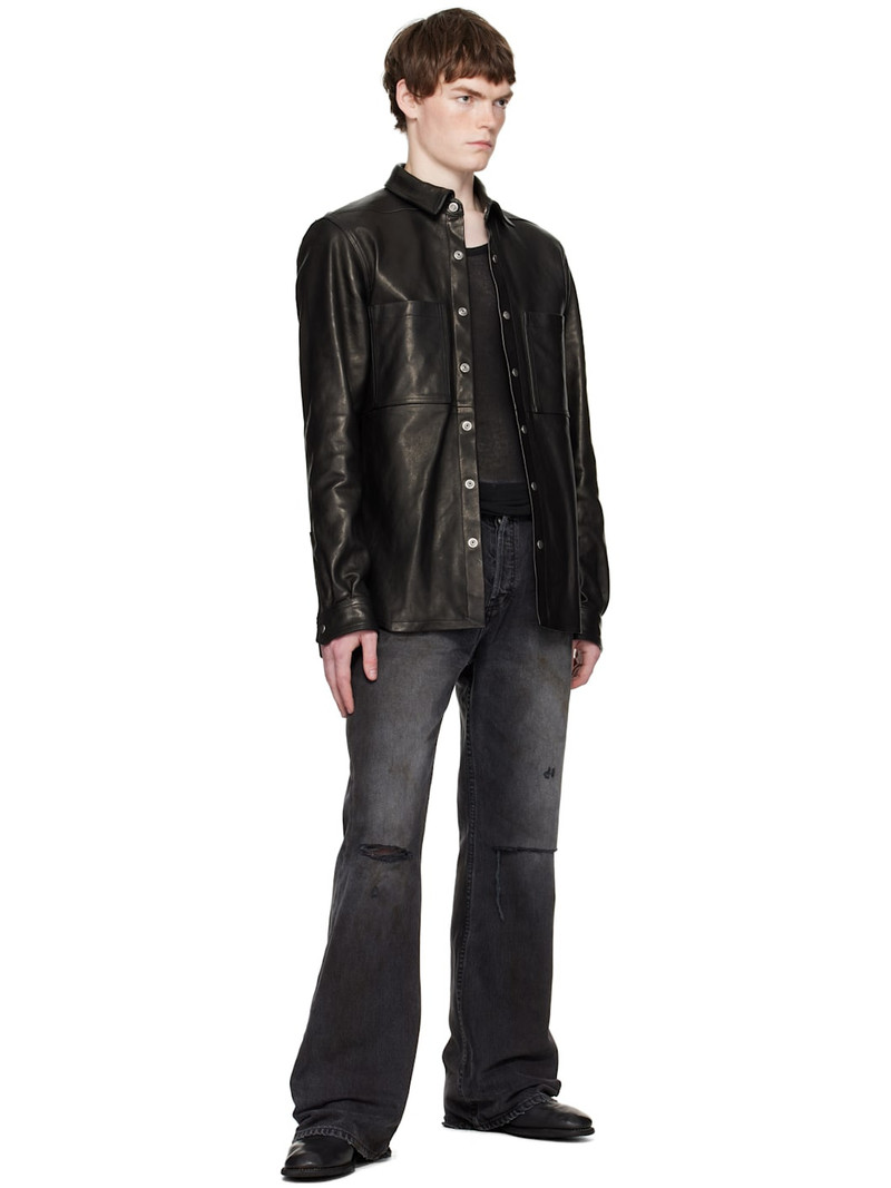 Guidi Black 992MS Oxfords outlook