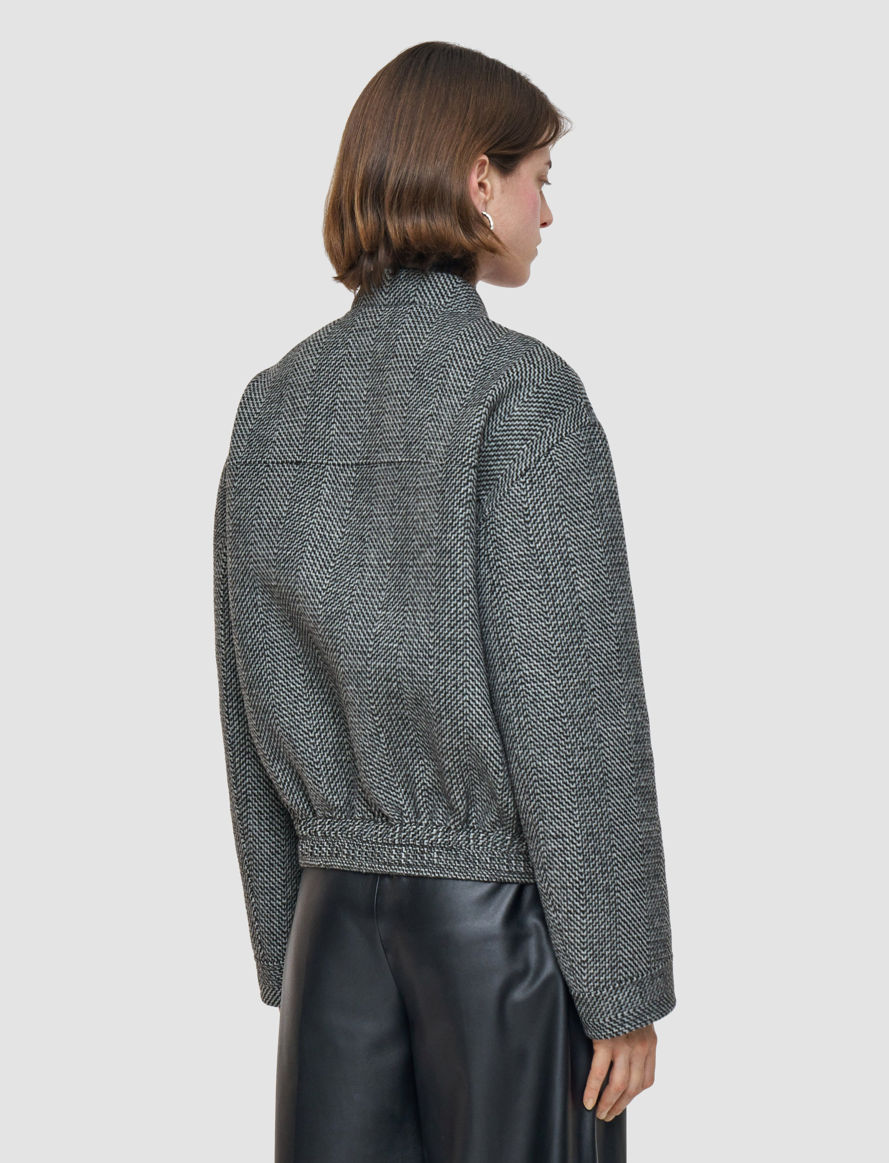 Gustave Linear Double Face Wool Jacket - 3