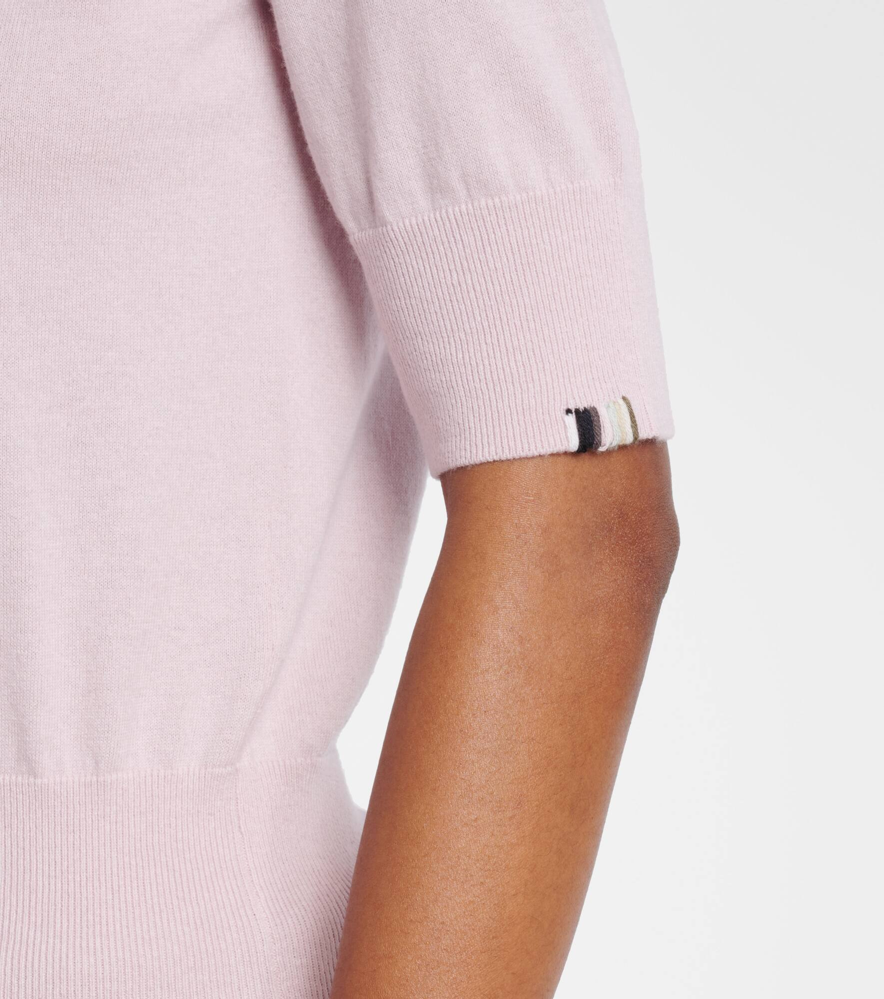 N°351 Park cotton and cashmere polo shirt - 5