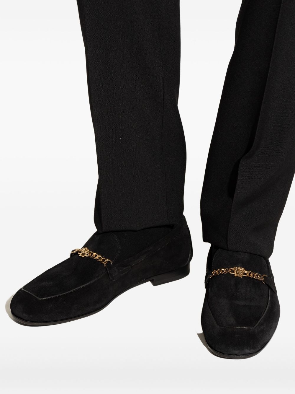 Medusa suede loafers - 6