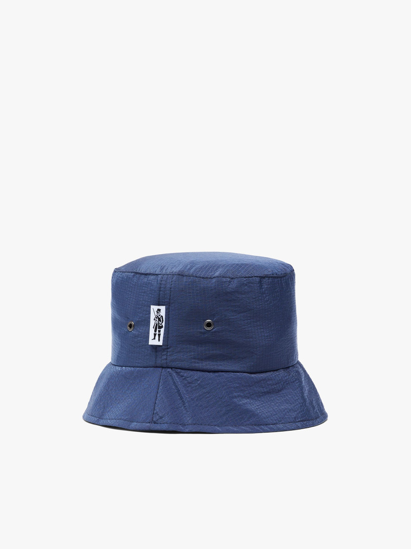 PELTING NAVY NYLON BUCKET HAT | ACC-HA05 1