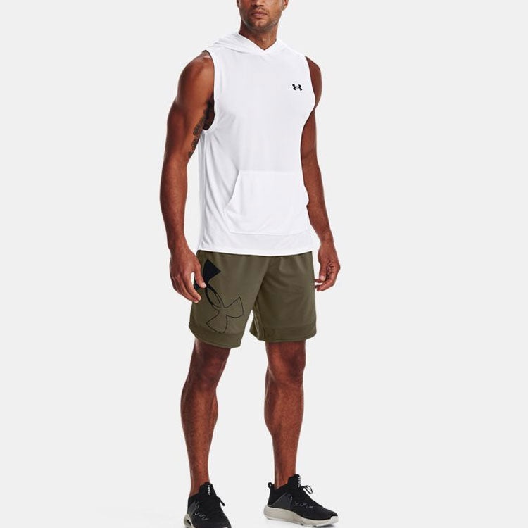 Under Armour Train Stretch Graphic Shorts 'Green' 1370394-361 - 3