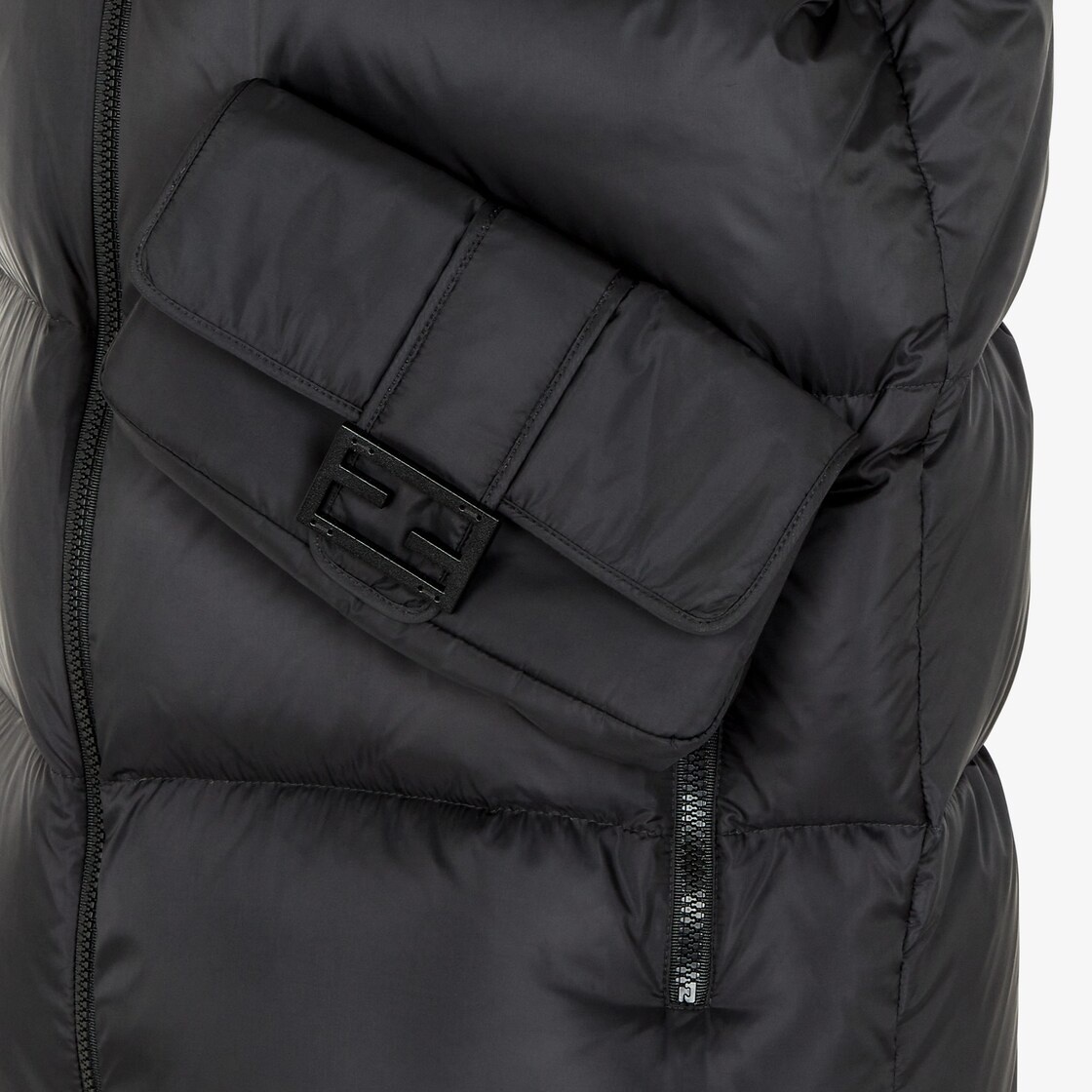 Black nylon vest - 3