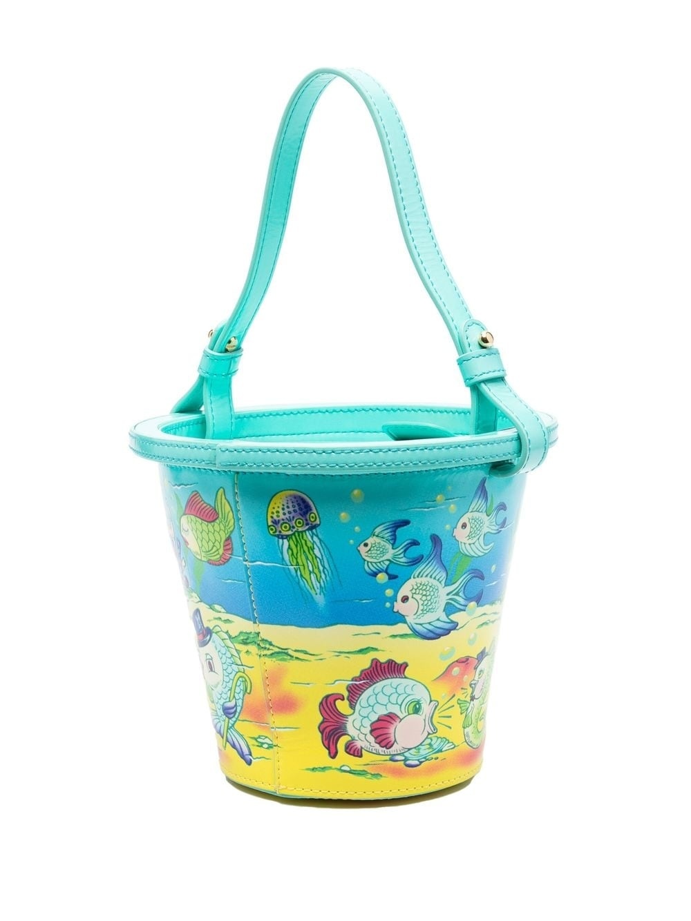 fish-print bucket bag - 3