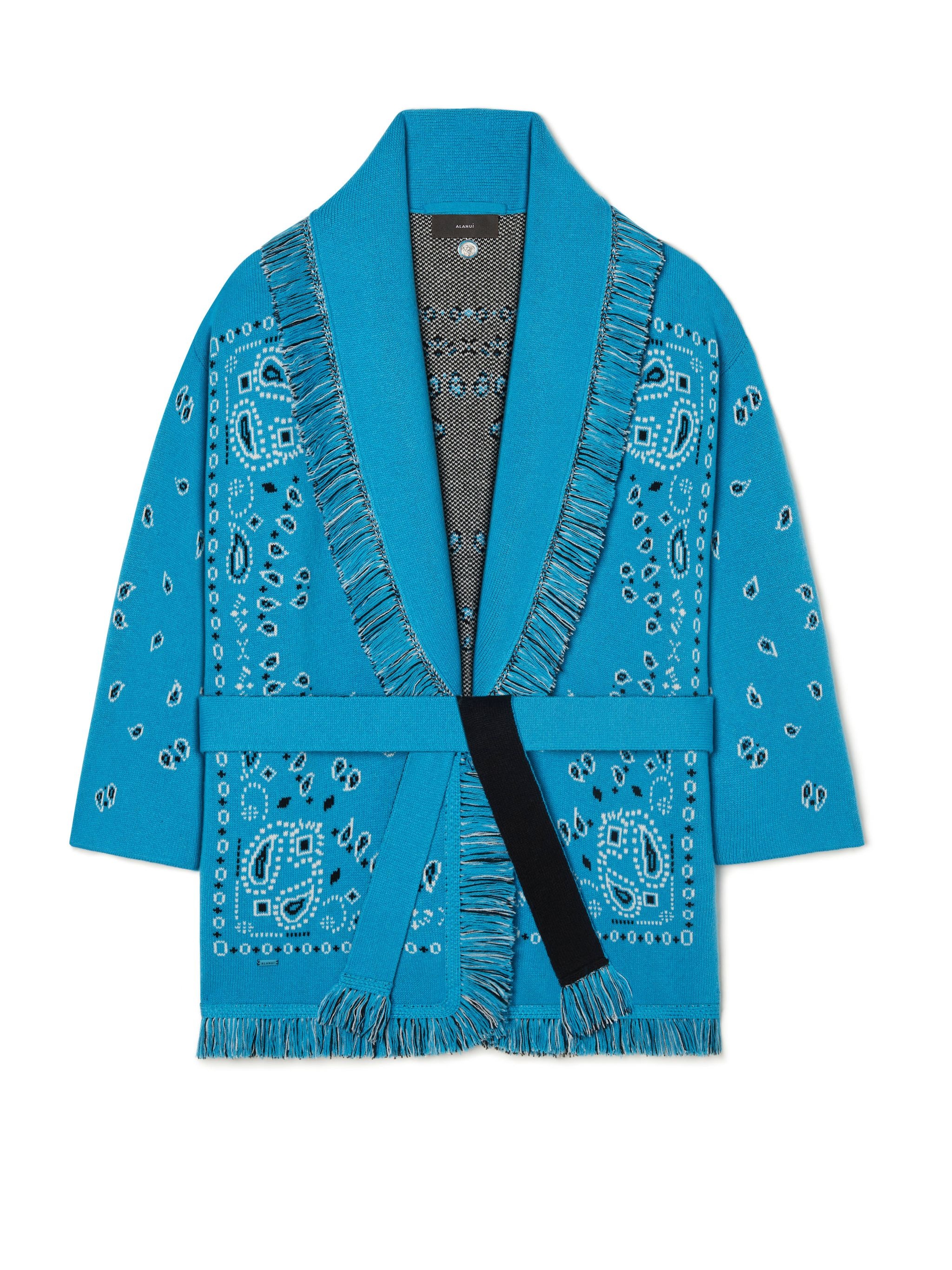 Bandana Jacquard Cardigan - 6