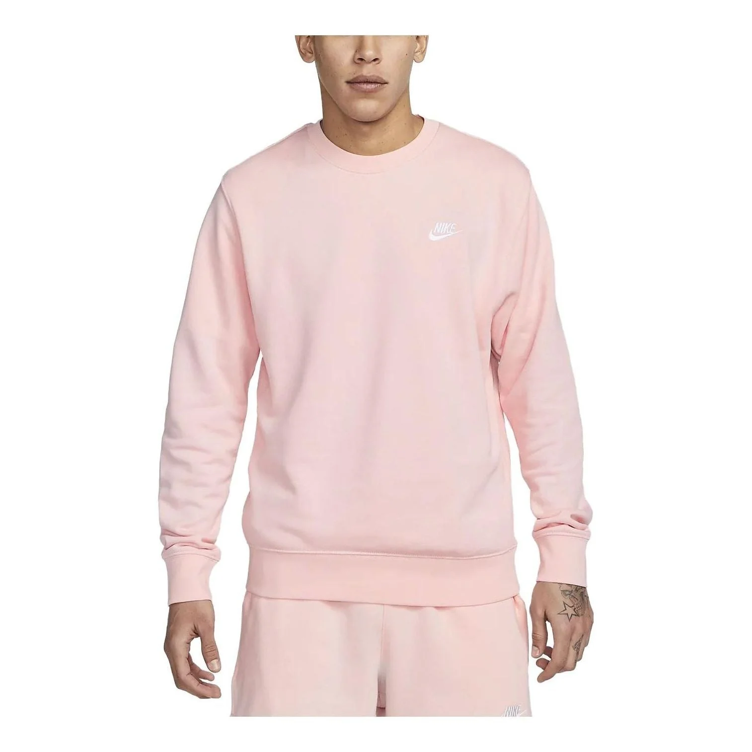 Nike Sportswear Club Fleece Crew 'Pink' BV2667-686 - 1