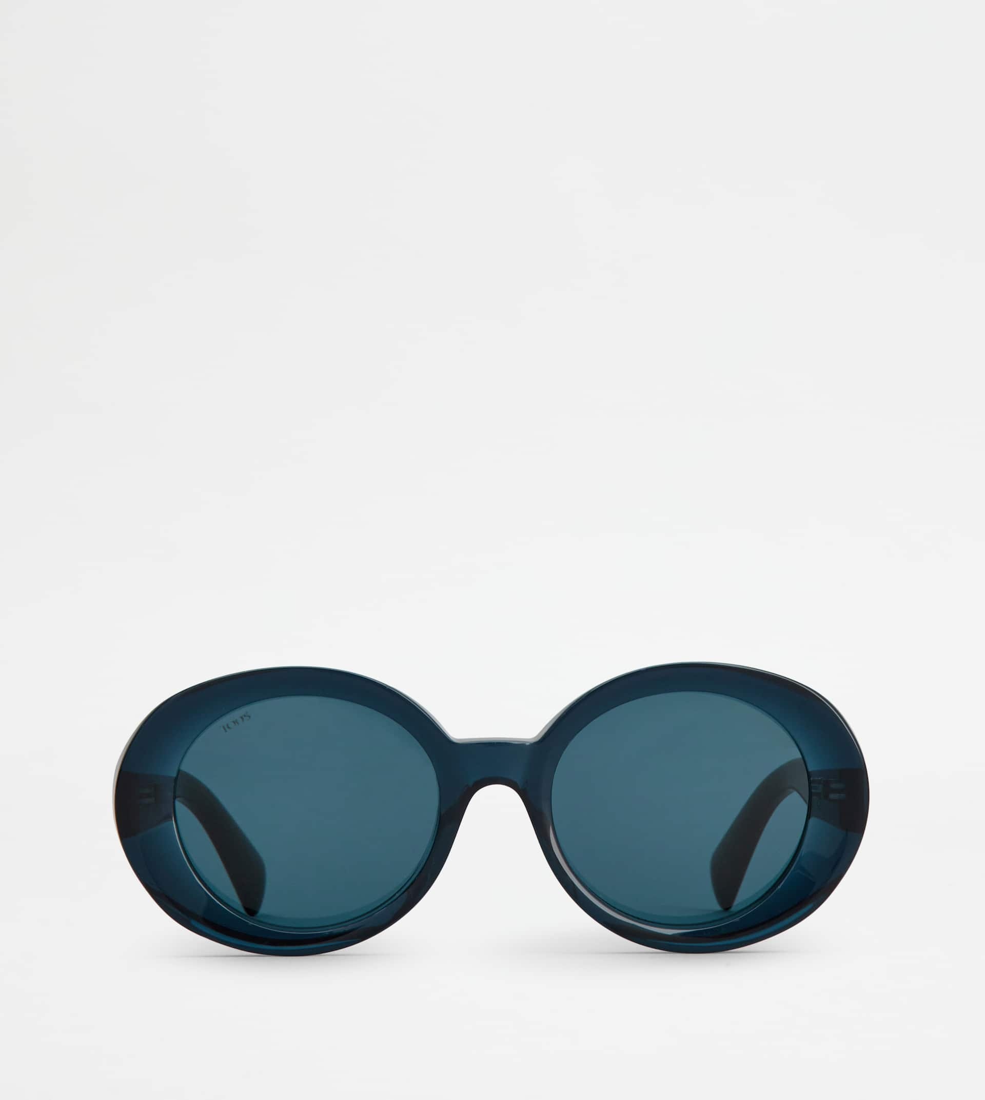 OVAL SUNGLASSES - BLUE - 1