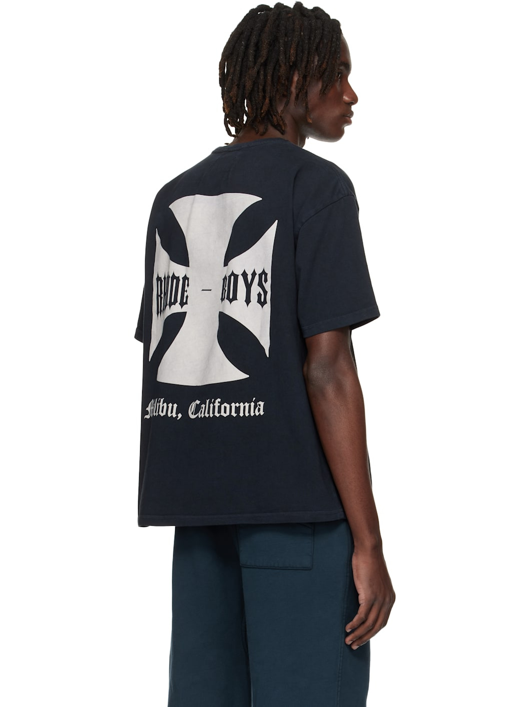 Black 'Rhude Boys' T-shirt - 3
