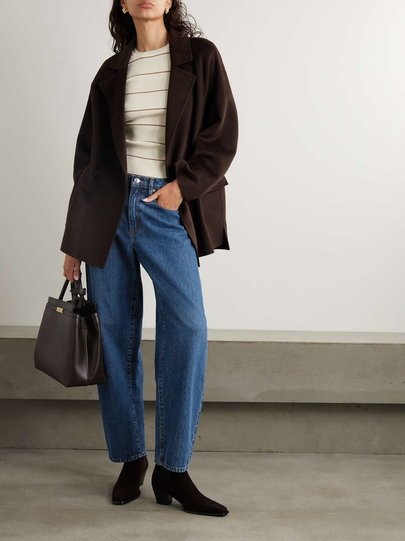 FRAME Low Slung Barrel boyfriend jeans Mid denim outlook