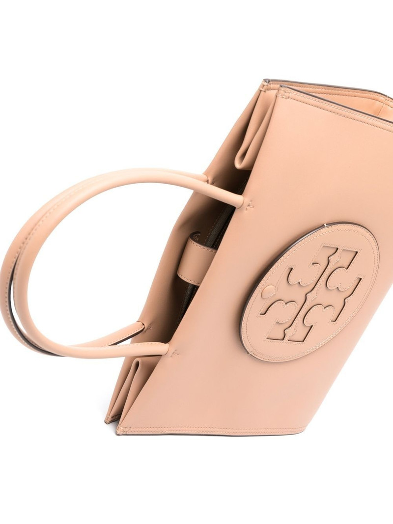 Camel synthetic leather Ella Bio small shopping bag 4