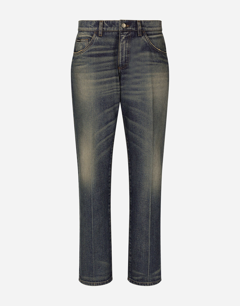 Classic blue denim jeans 1