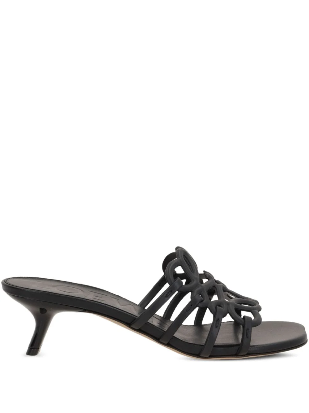 Loewe Paula's Ibiza Women Petal Anagram Leather Sandals - 1