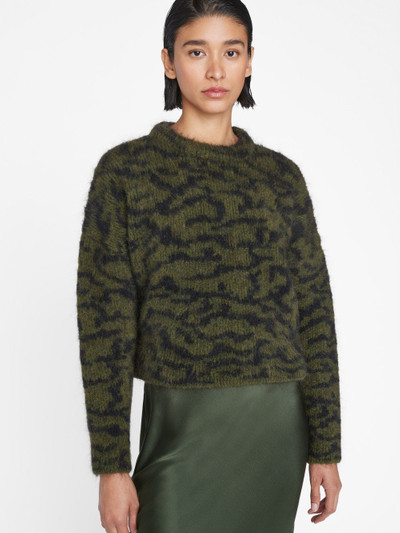 FRAME Abstract Jacquard Crew in Surplus Multi outlook