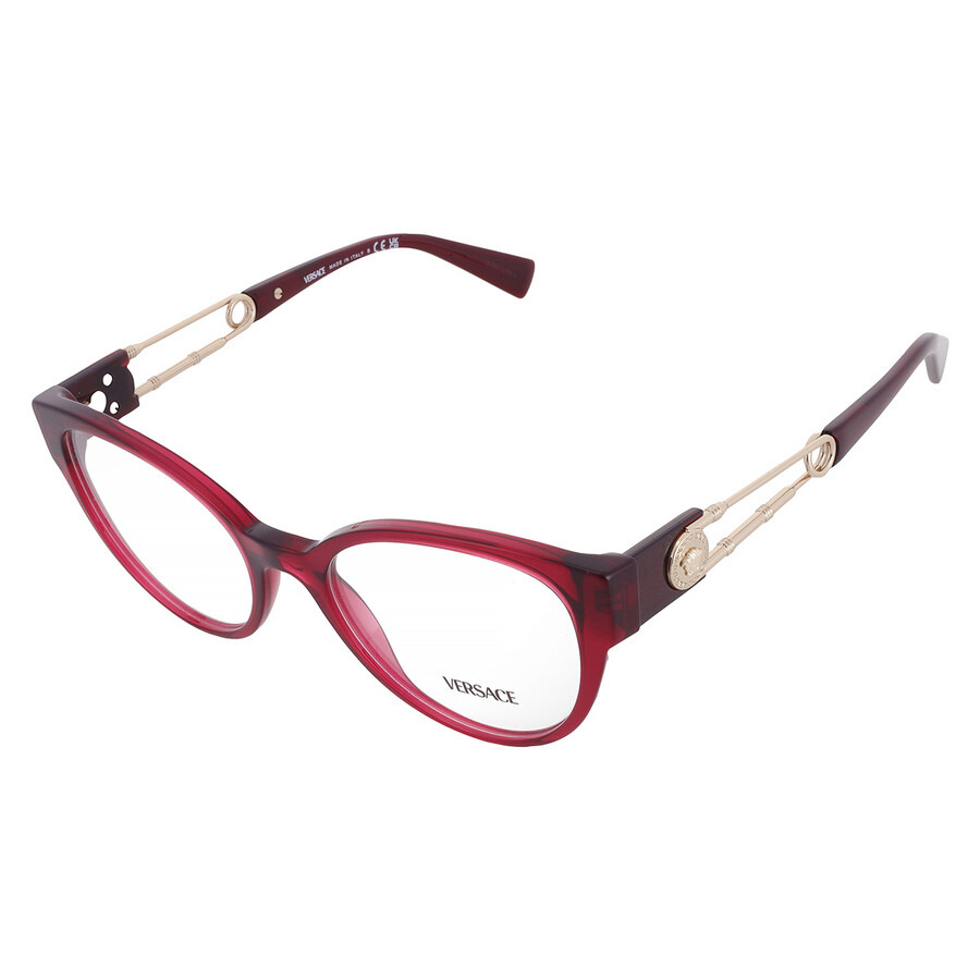 Versace Demo Cat Eye Ladies Eyeglasses VE3307 388 52 - 3
