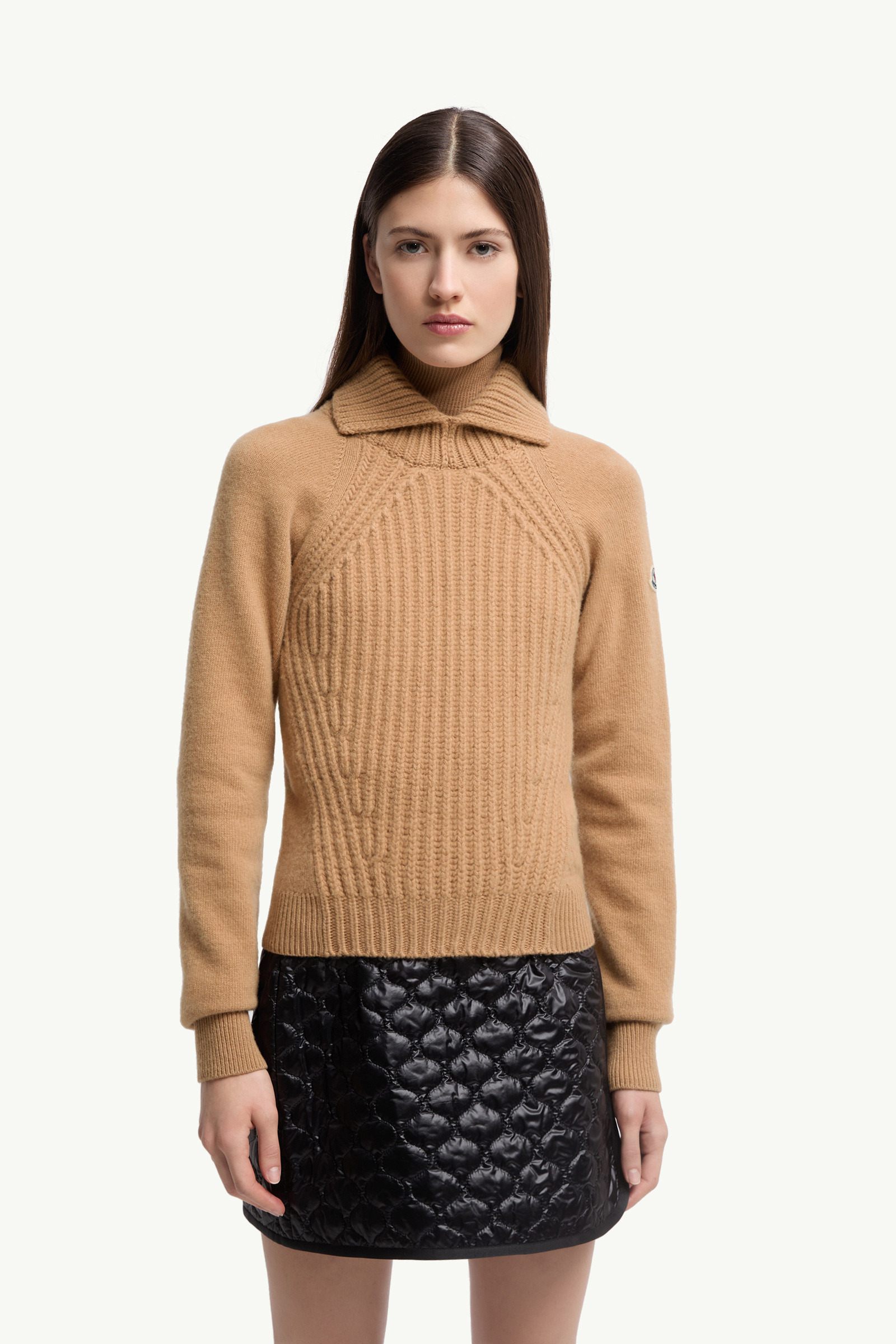 Wool & Cashmere High Collar Sweater - 3