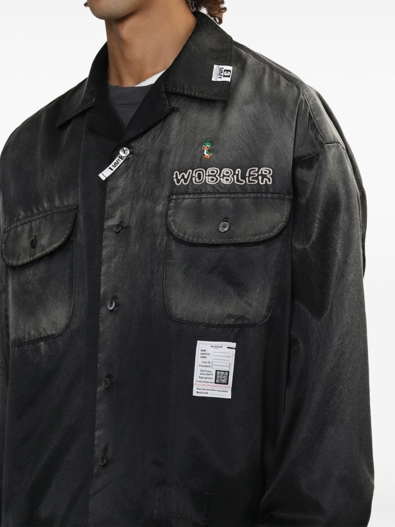 logo-patch shirt 5