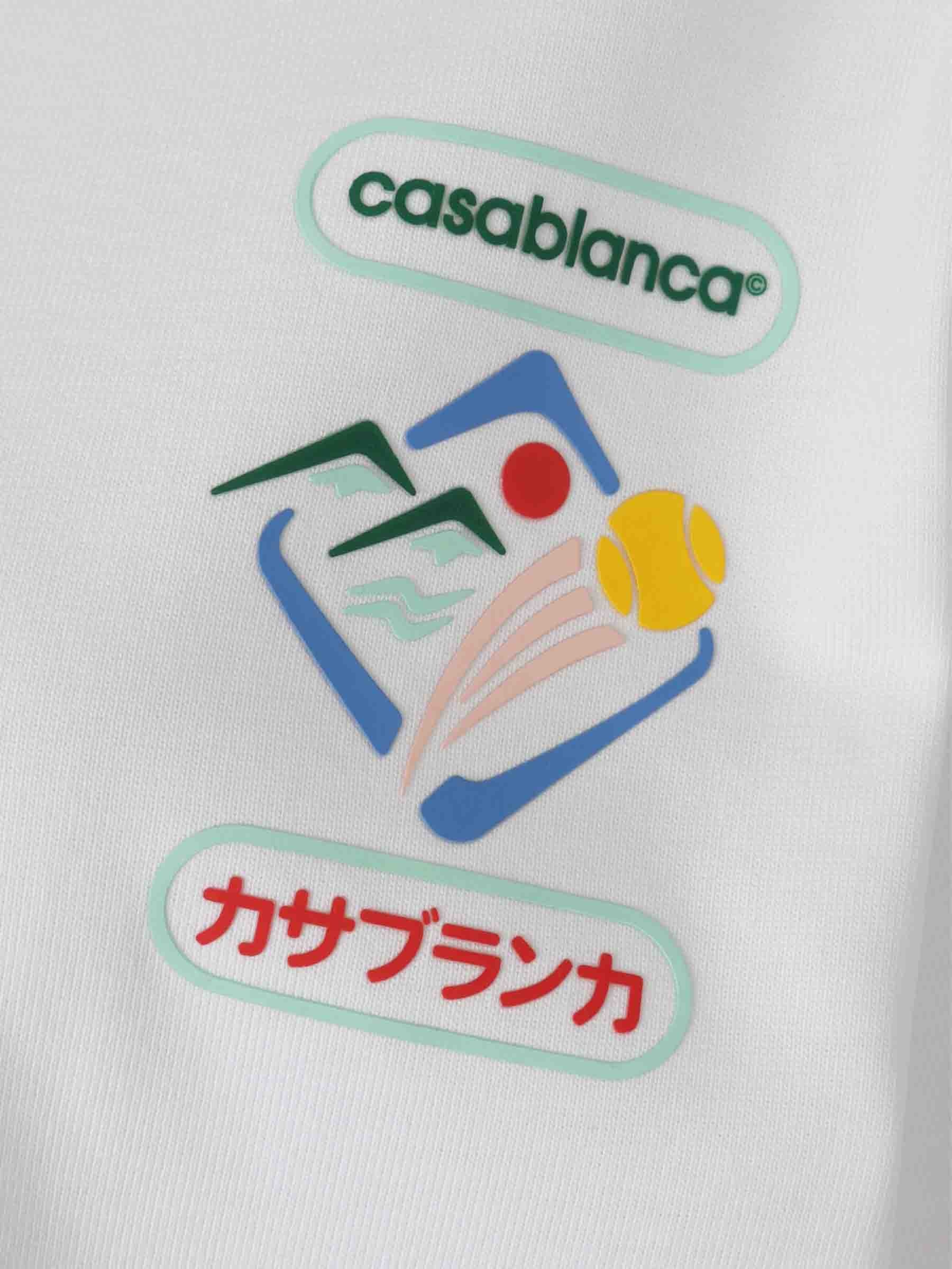 CASABLANCA MONTAIGNE SPORTIF T-SHIRT - 3