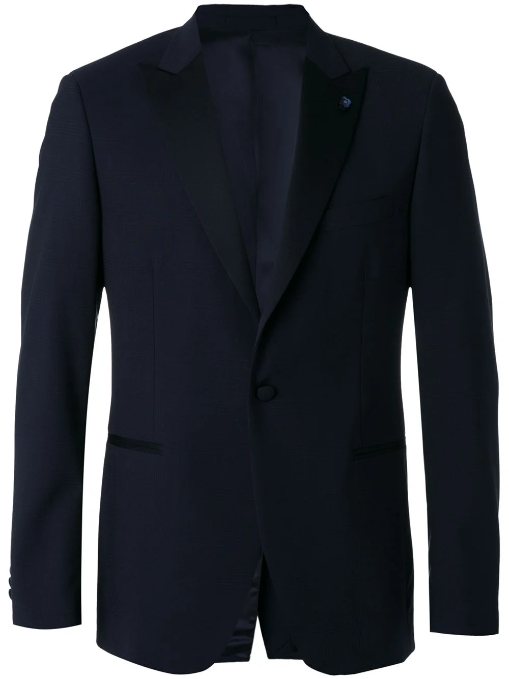 pointed lapels suit jacket - 1