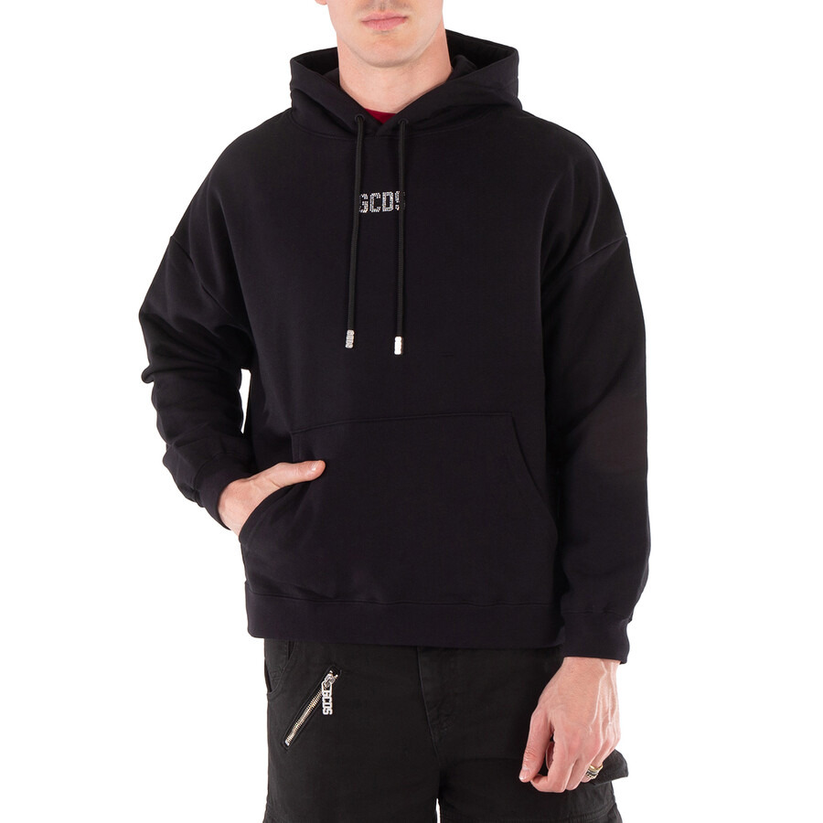GCDS Bling Logo Cotton Hoodie - 3