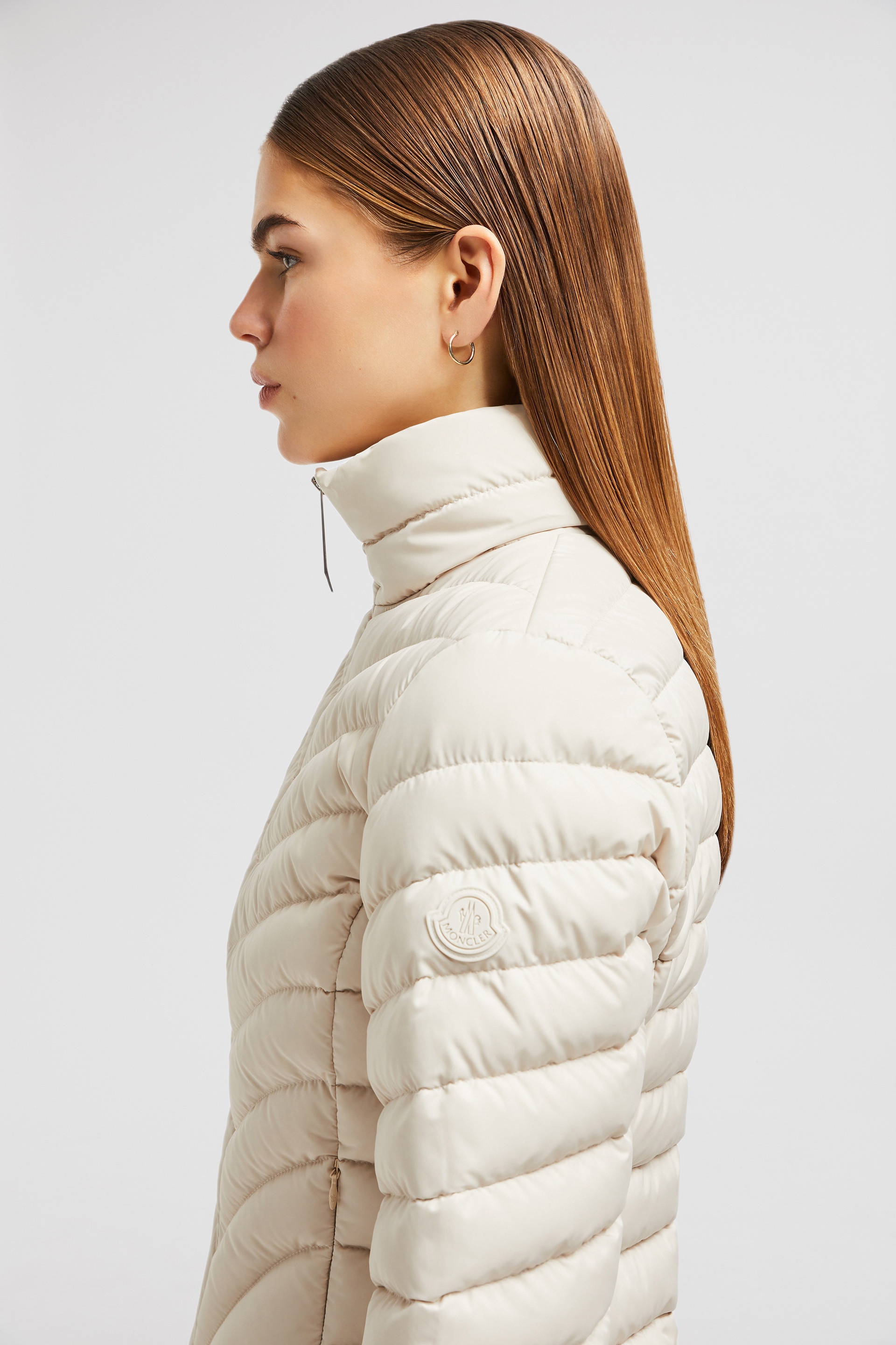 Grange Diagonal-Quilted Short Down Jacket - 4