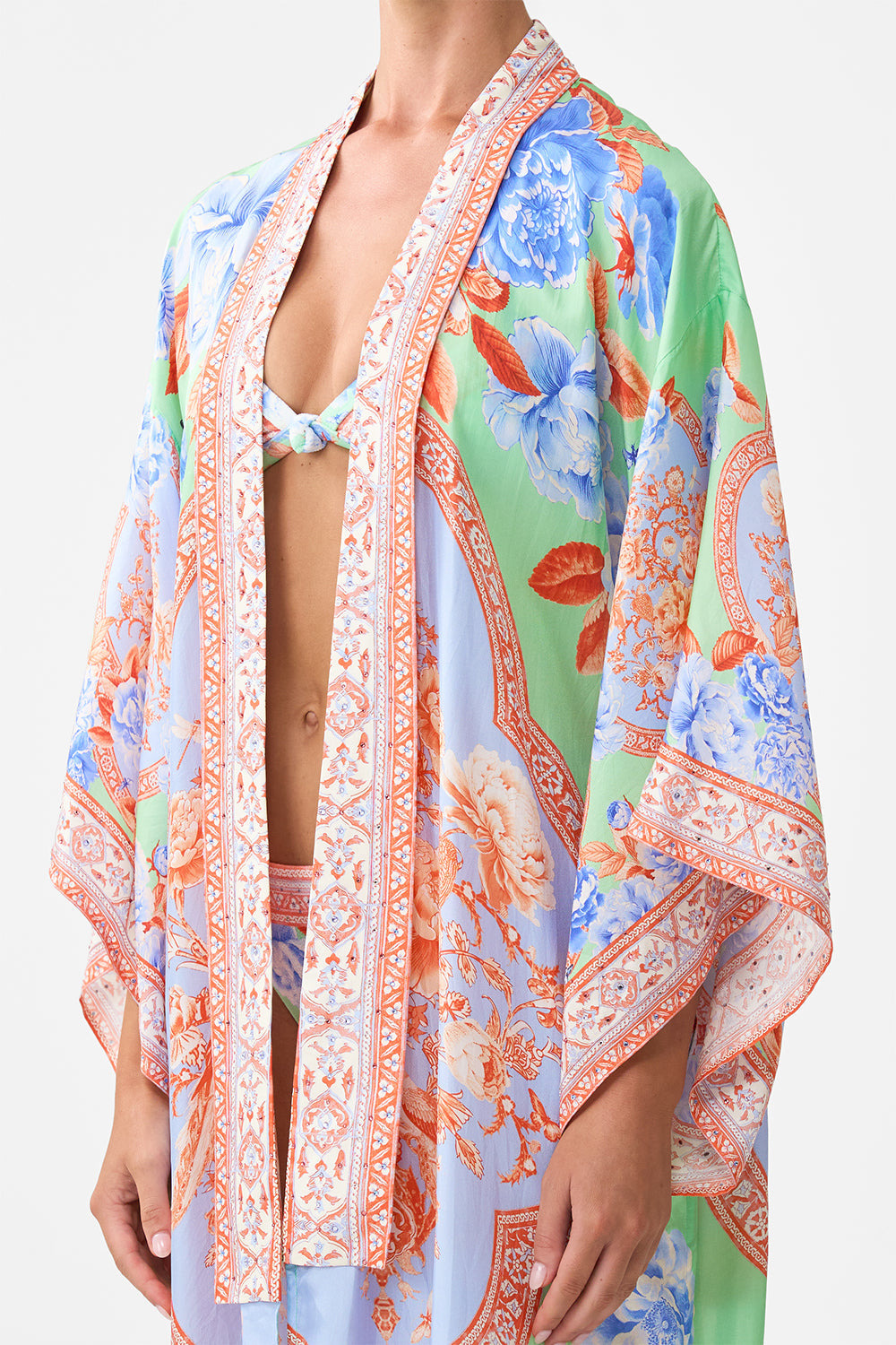 KIMONO LAYER WITH COLLAR - 5