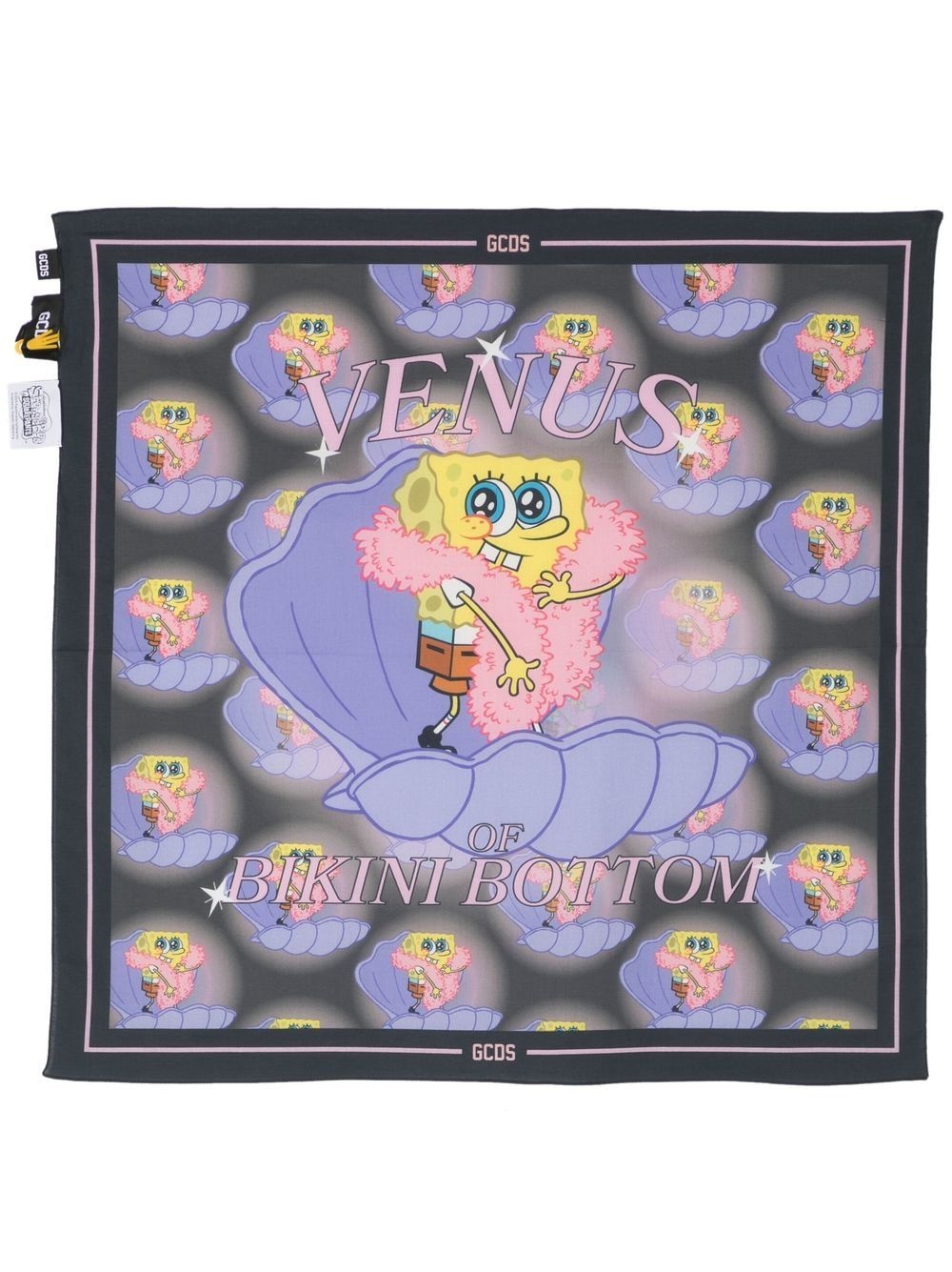 Bikini Bottom print scarf - 1