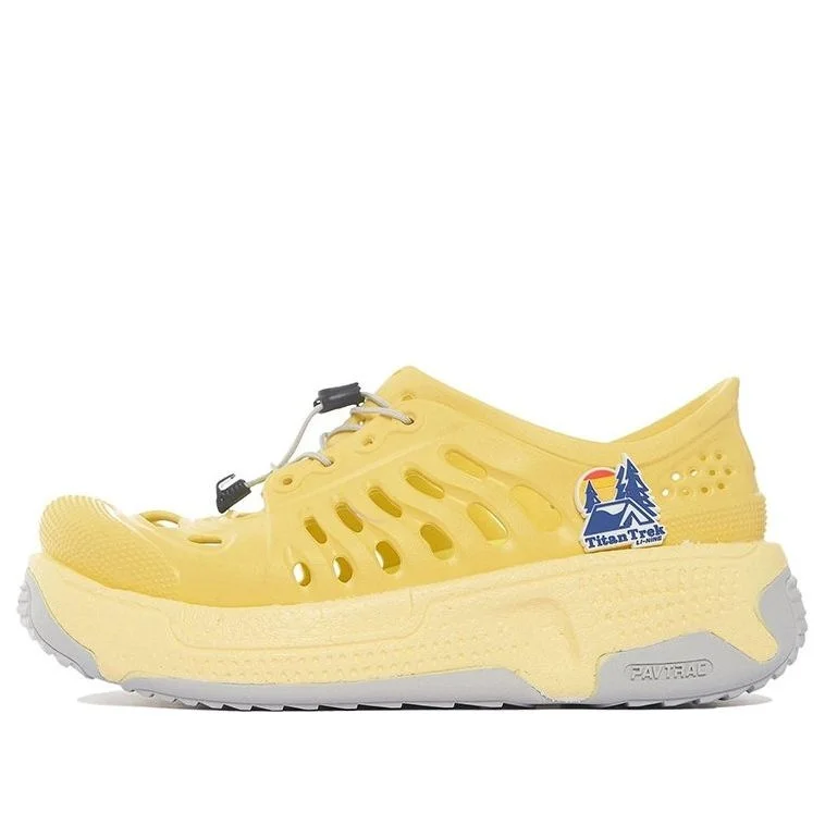 (WMNS) Li-Ning Titan Trek 'Banana Yellow' AZGS018-3 - 1
