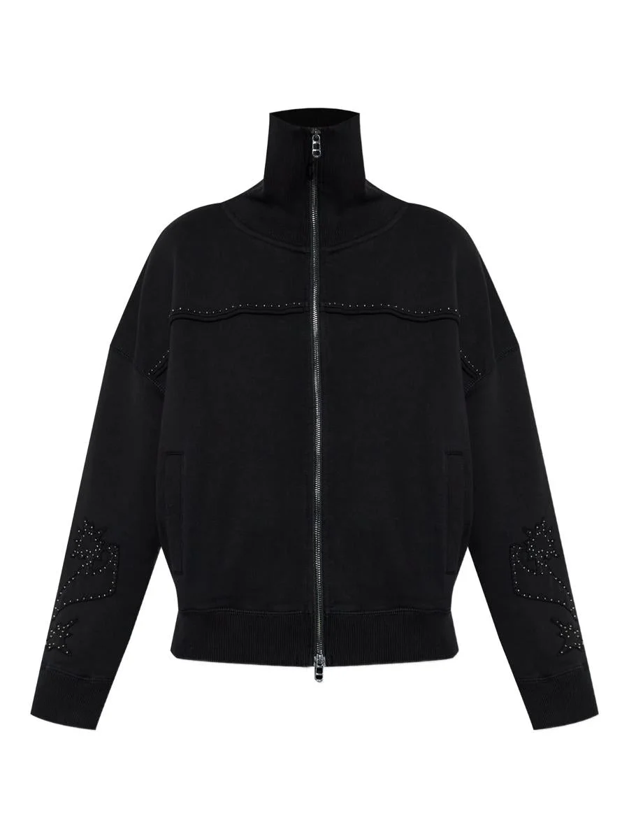 Zadig&Voltaire Milly Zip Mo Patch Studs Clothing - 1