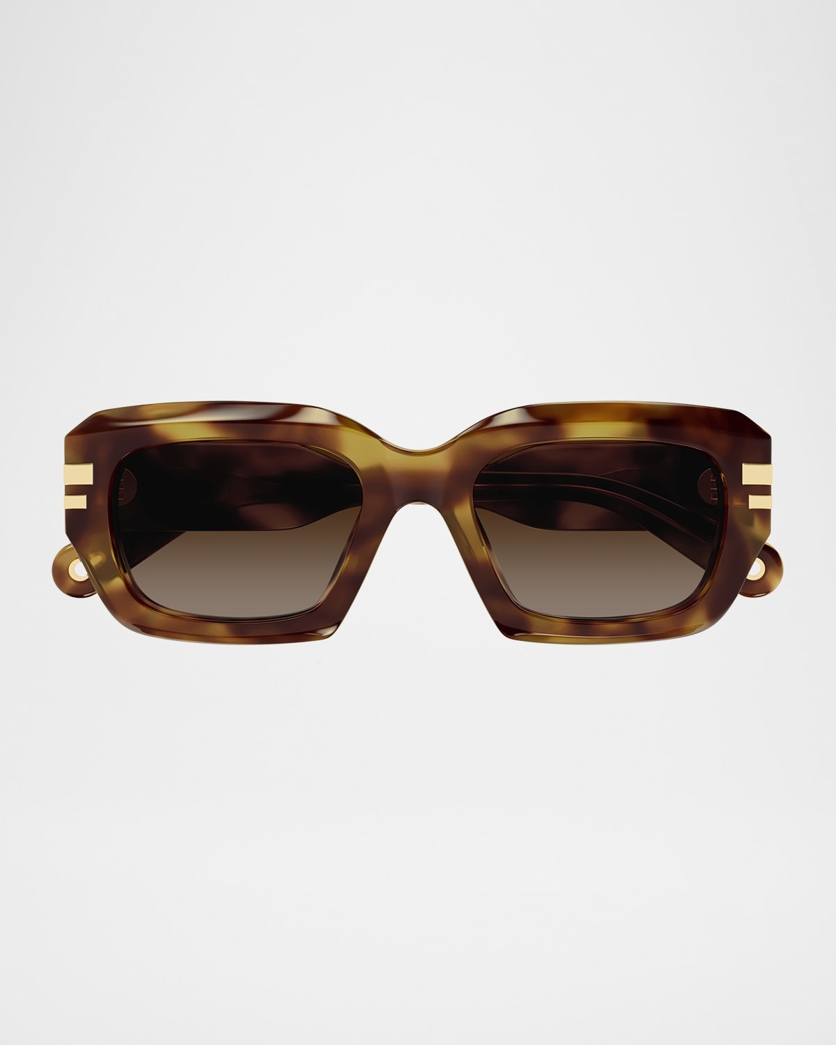 Rectangle Acetate Sunglasses - 3