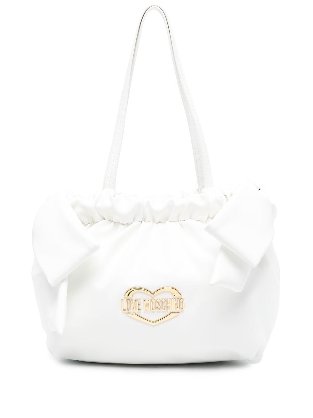 double bow pouch shoulder bag - 1