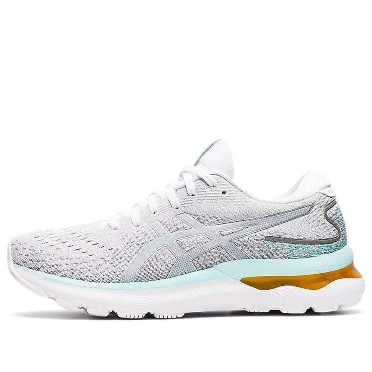 (WMNS) ASICS Gel Nimbus 24 'White Pure Silver' 1012B201-100 - 1