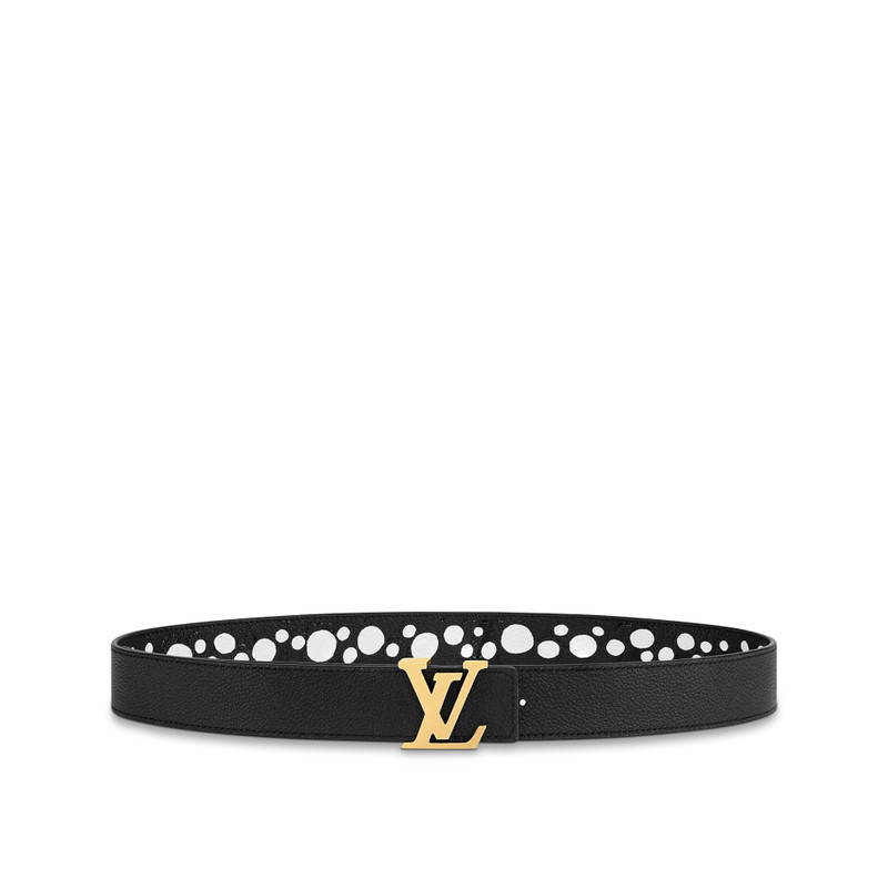LV x YK LV Initiales 30mm Reversible Infinity Dots Belt 4