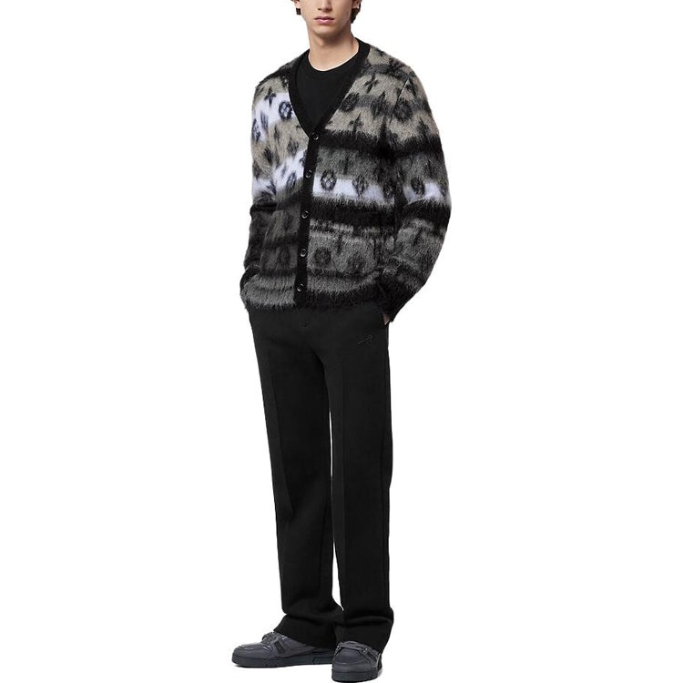 LOUIS VUITTON Monogram Mohair Cardigan 'Multi-Color' 1AF342 - 2
