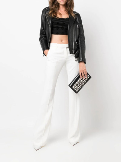 PHILIPP PLEIN stud-embellished leather crossbody bag outlook