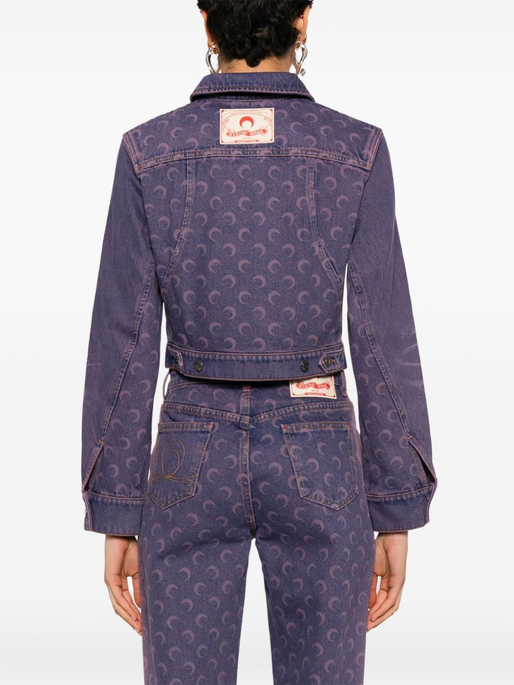 Moon Laser denim jacket - 4