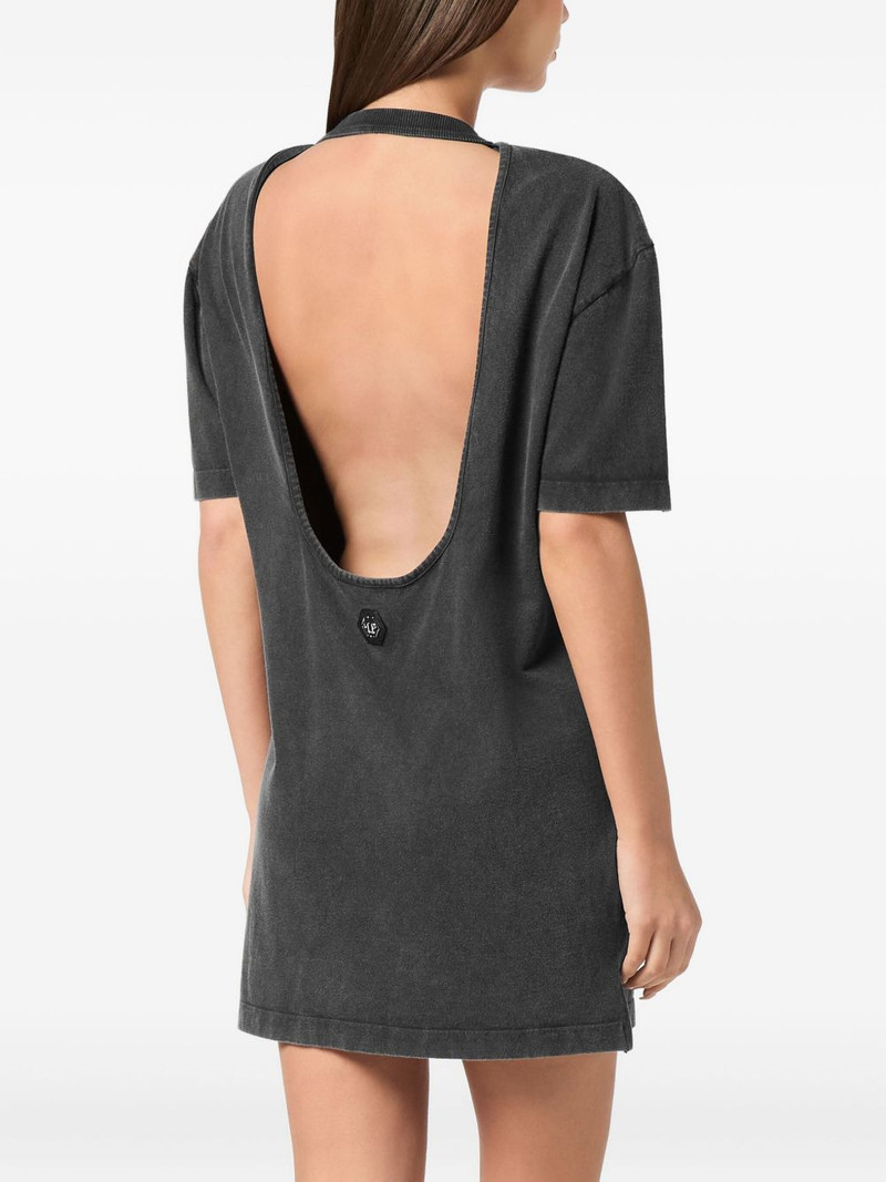 open-back embellished mini dress 3