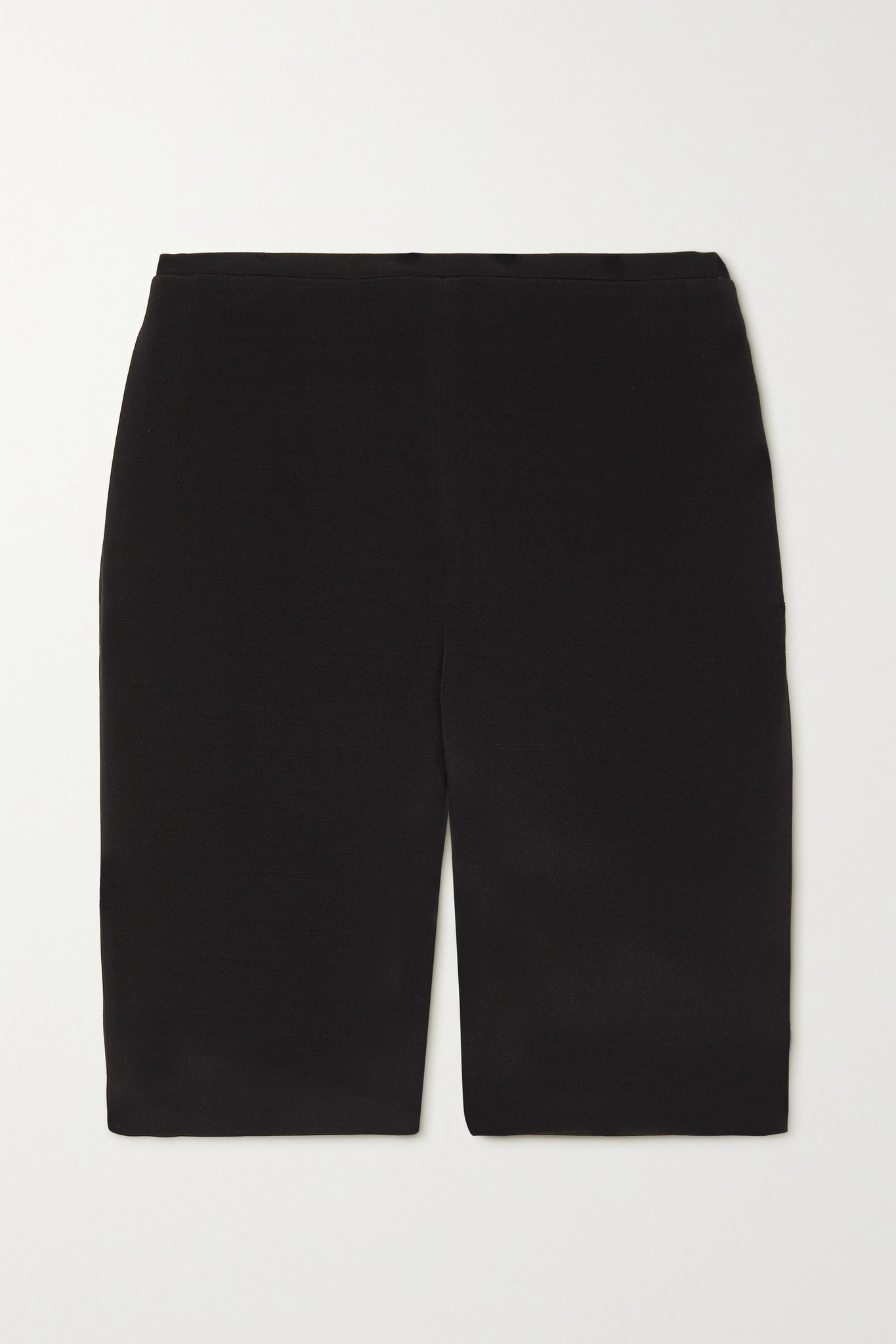 Wool-blend crepe shorts - 2
