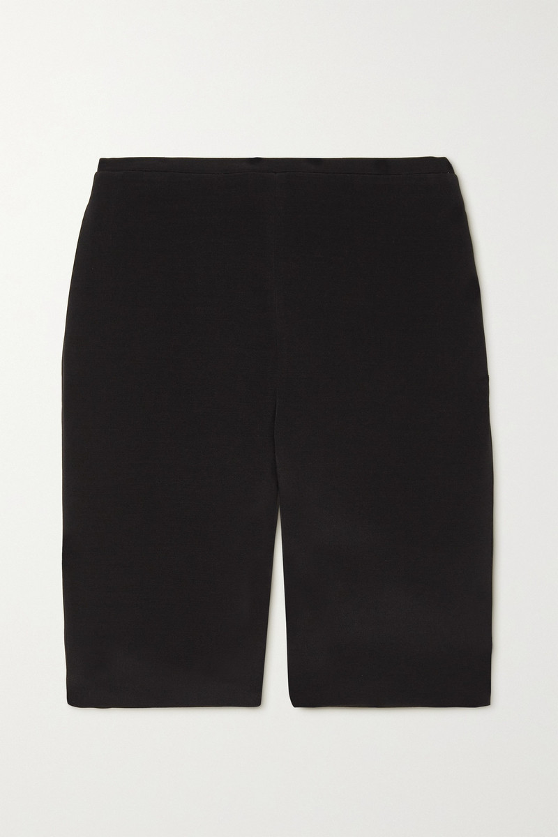 Valentino Wool-blend crepe shorts outlook