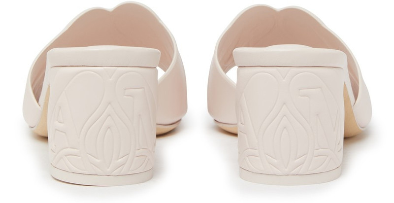 60mm 물개 motif 가죽 mules 3