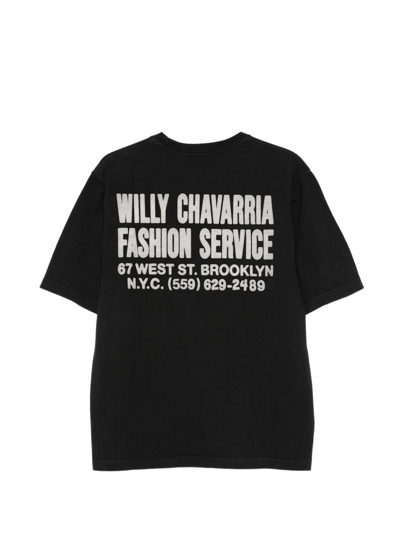 WILLY CHAVARRIA Fashion Service crew-neck T-shirt outlook