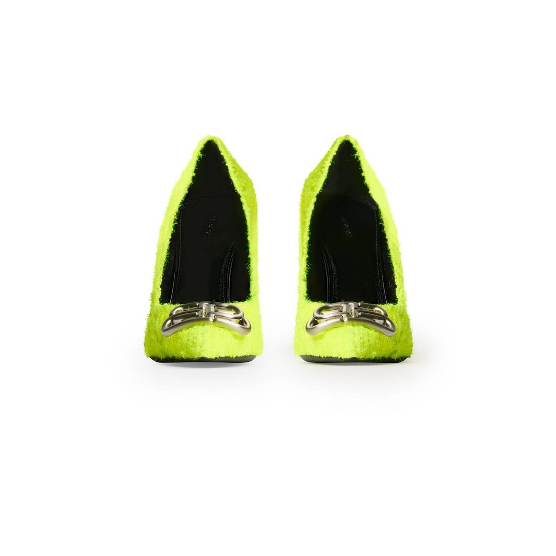 Women's Square Knife Bb 110mm Pump  in Fluo Yellow - 3