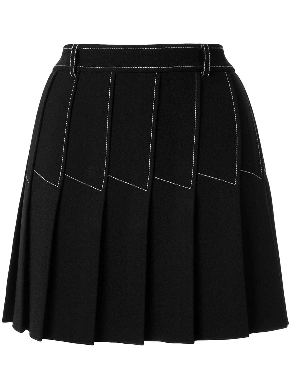 Column Pleat Mini skirt - 1