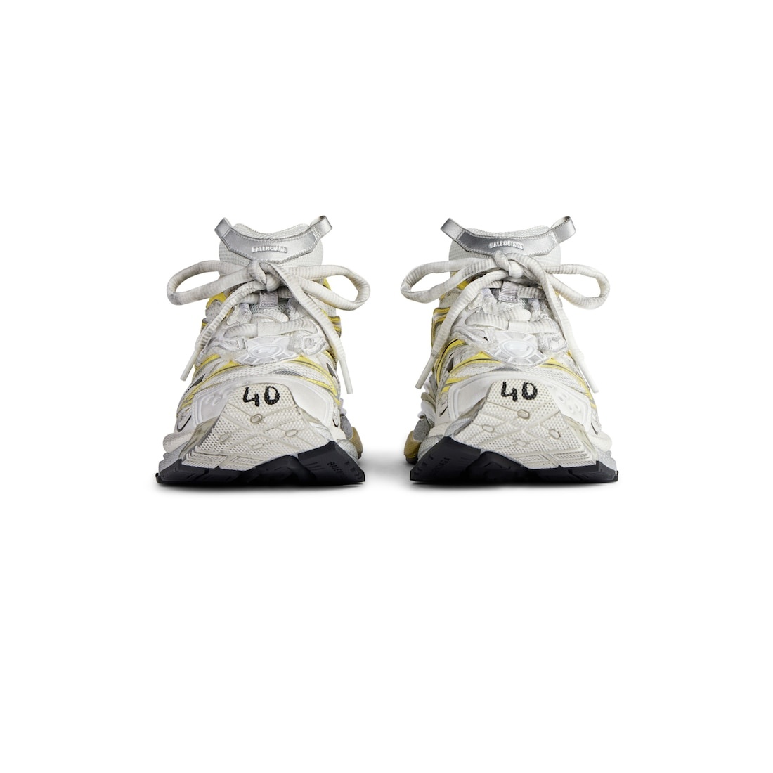 Men's Runner 2.0 Sneaker  in White/yellow/black - 3